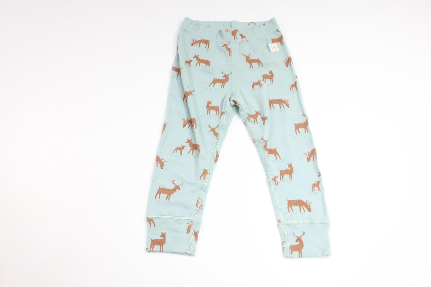 Base layer pants in 100% merino wool from Lindex - Size 80 - Blue