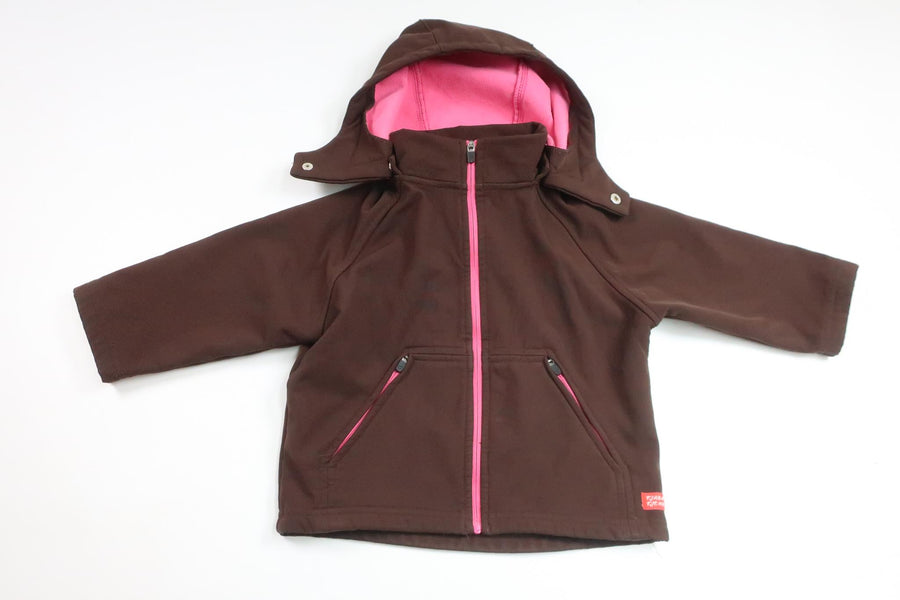 Softshell jacket from Tjaba Tjena - Size 74/80 - Brown
