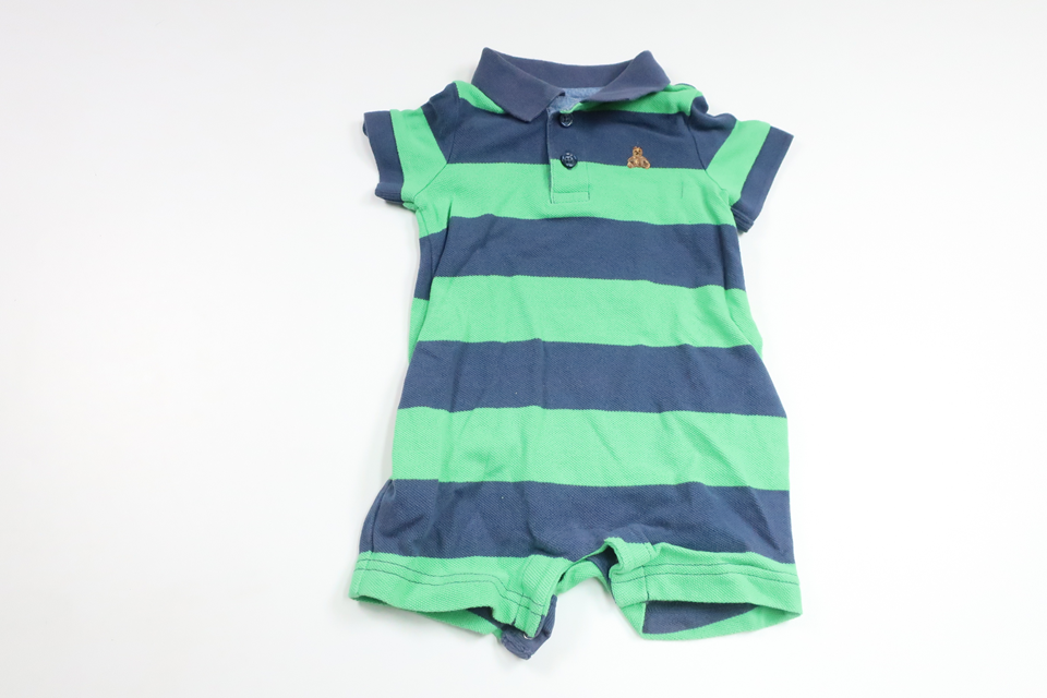 Striped jumpsuit from Baby GAP - Size 62/68 - Green
