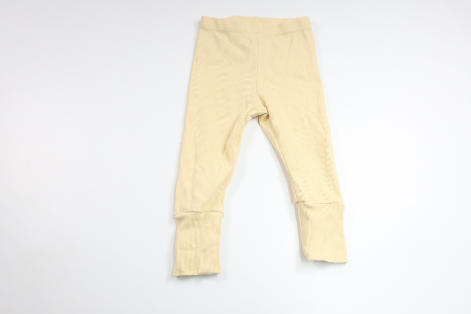 Ribbed pants from BEBE - Size 70 - Yellow