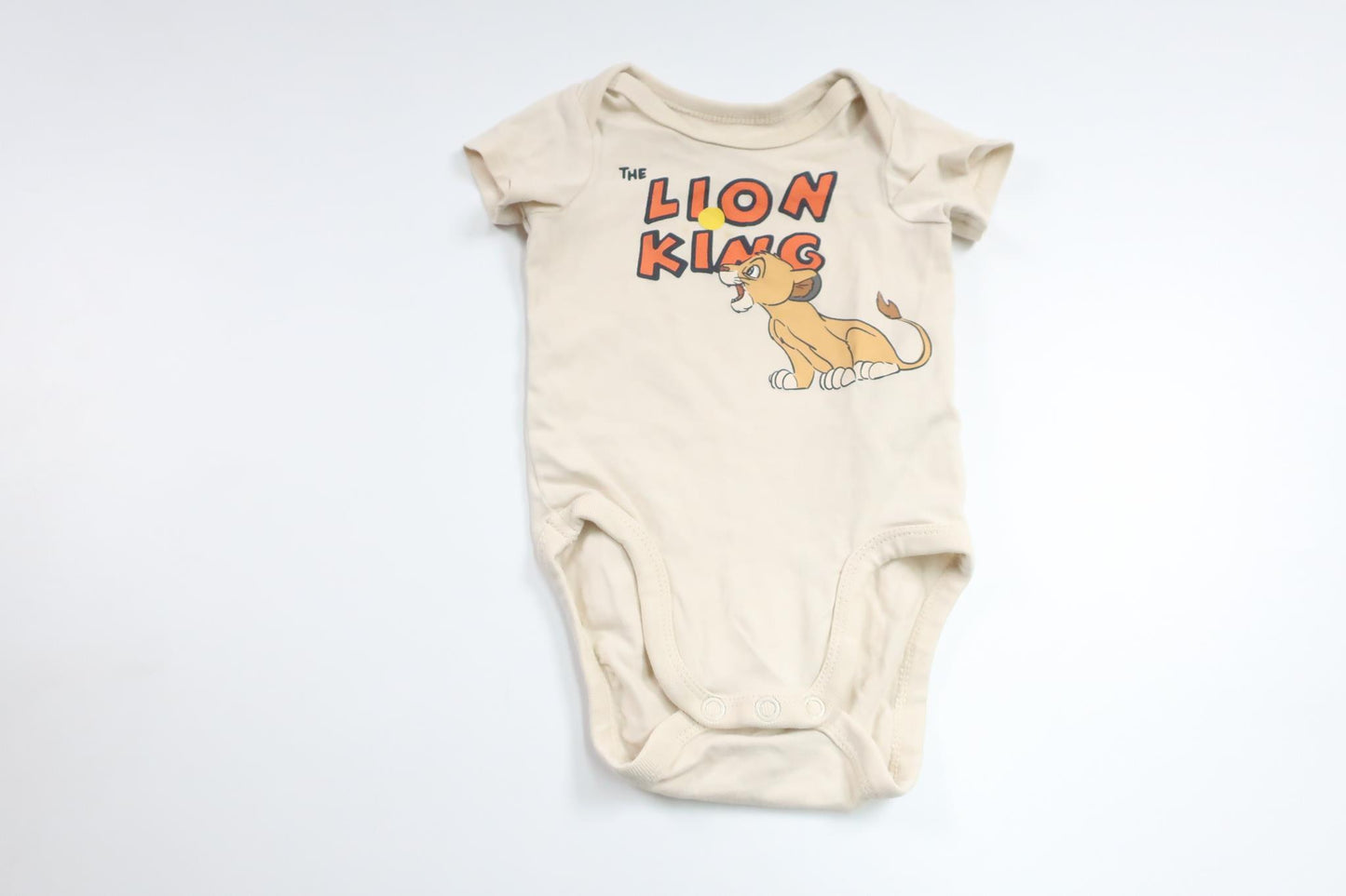Bodysuit with The Lion King from H&amp;M - Size 56 - Beige