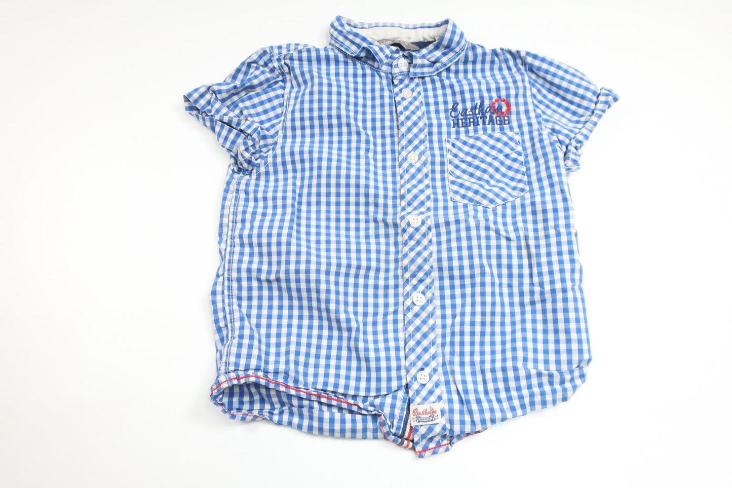 Checked shirt from Lindex - Size 110/116 - Blue