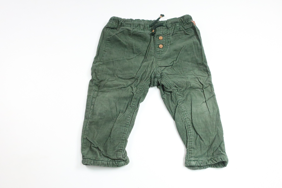 Lined trousers from H&M - Size 80 - Green