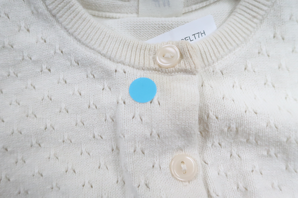 Knitted cardigan from H&M - Size 68 - White