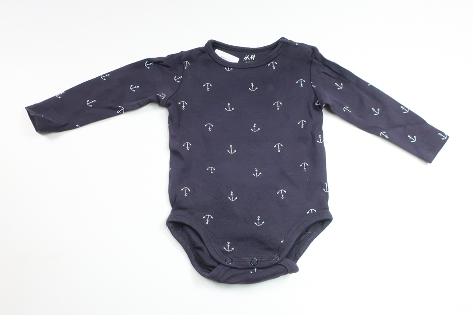 Bodysuit from H&M - Size 62 - Navy blue