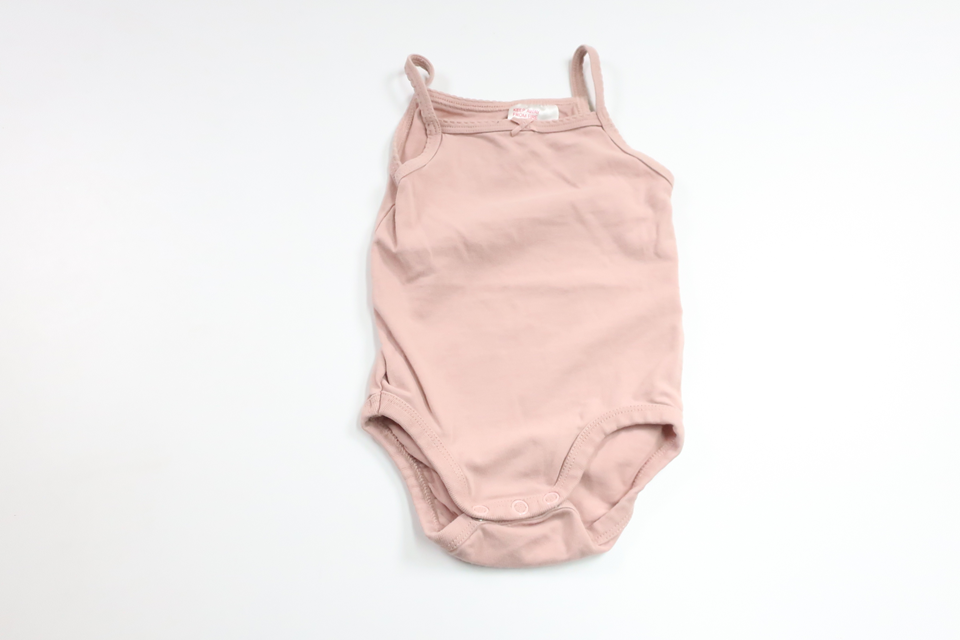 Linen bodysuit from H&amp;M - Size 56/62 - Pink