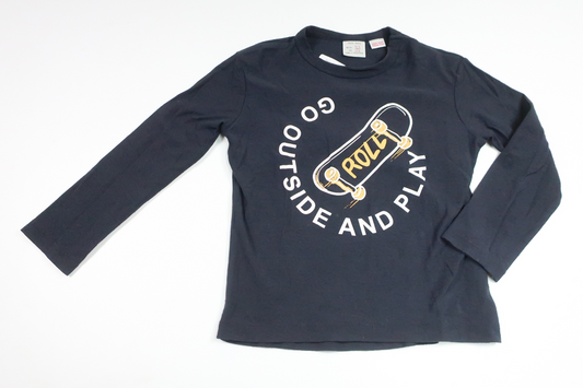 Sweater from Zara - Size 104 - Navy blue