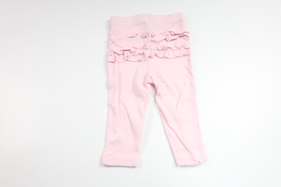 Pants with ruffles from Bambu Baby - Size 62 - Pink
