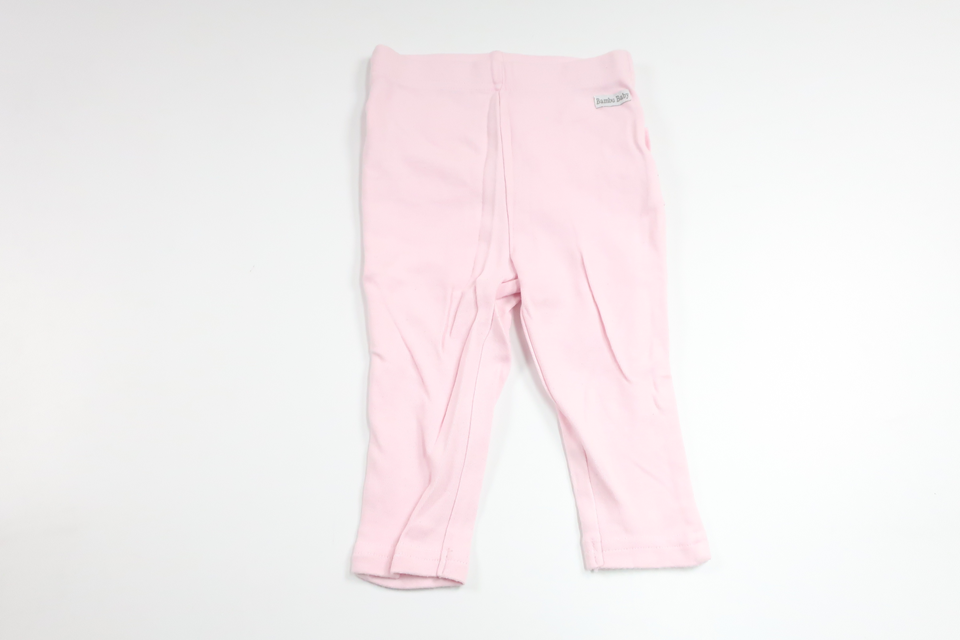 Pants with ruffles from Bambu Baby - Size 62 - Pink