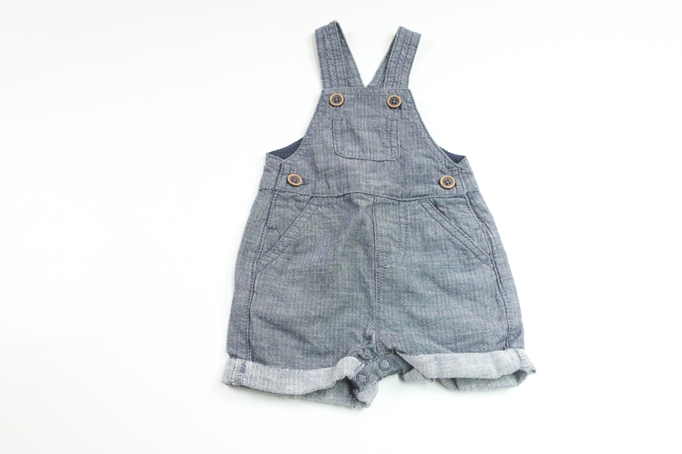 Suspender shorts from Newbie - Size 56 - Blue