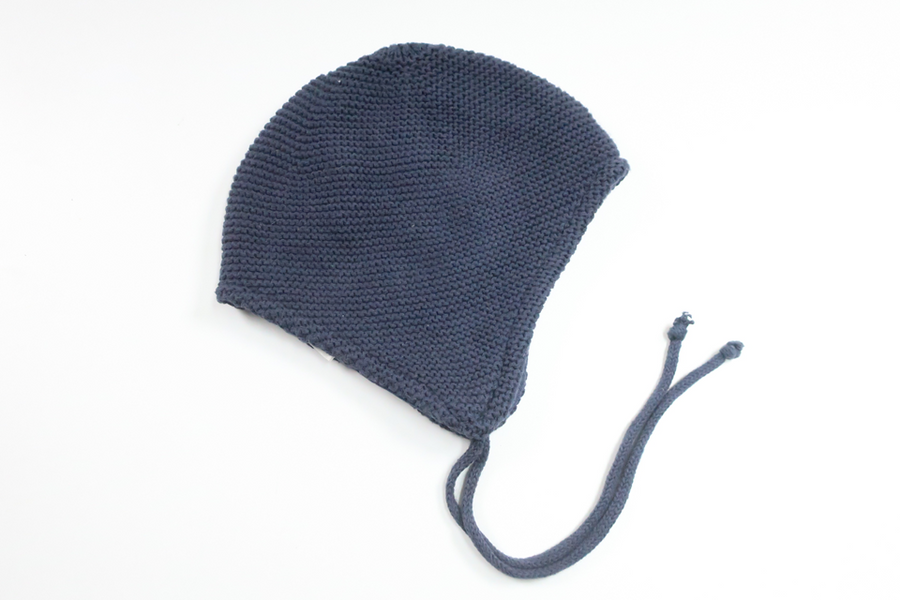 Knitted hat from Lindex - Size 38/40 - Navy blue
