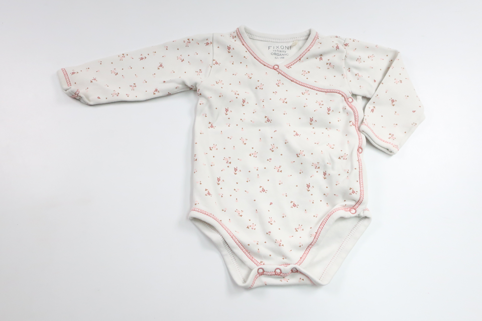 Floral bodysuit from Fixoni - Size 62 - White