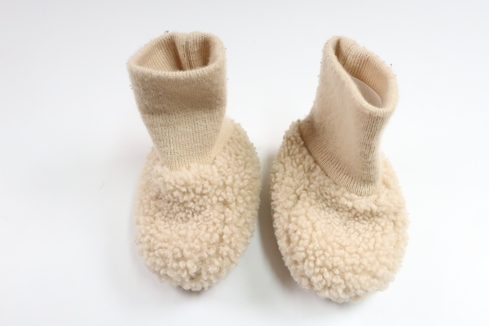 Booties from Rikiki - Size 62/68 - Beige