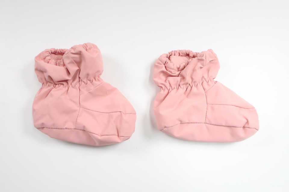 Fleece-lined booties from H&M - Size 19/21 - Pink