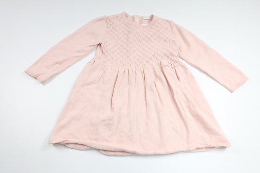 Knitted dress from H&M - Size 92 - Pink