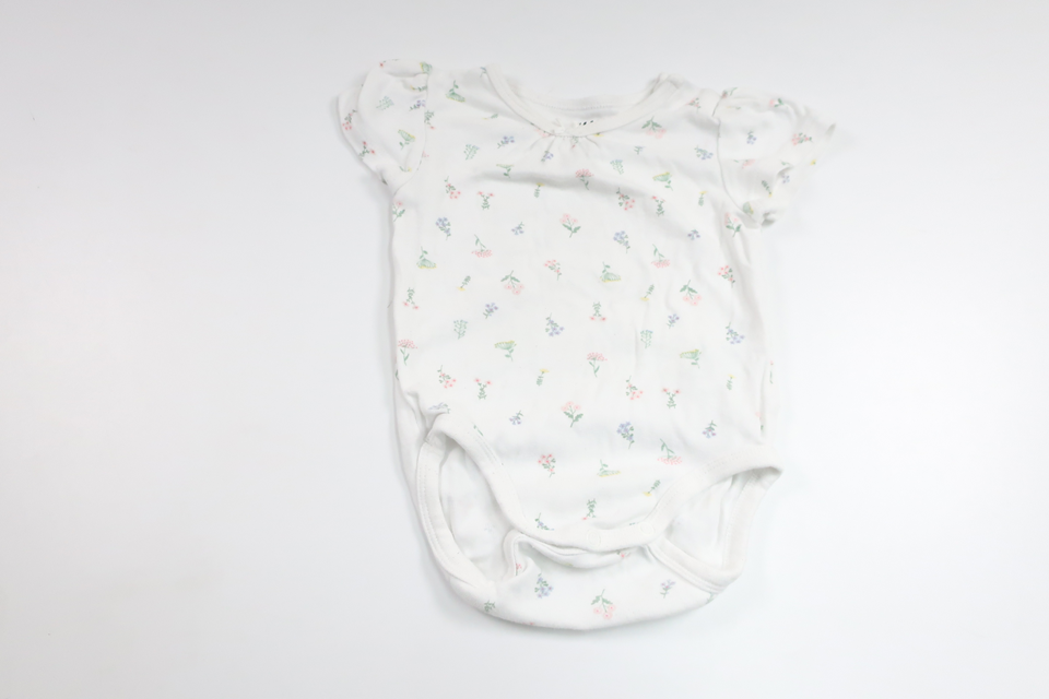 Floral bodysuit from H&M - Size 68 - White