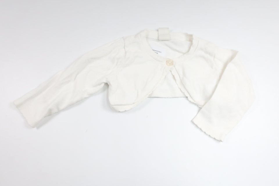 Knitted bolero from H&M - Size 68 - White