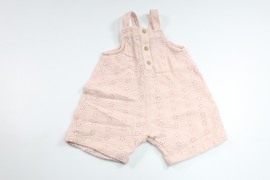Suspender shorts from Lindex - Size 74 - Pink