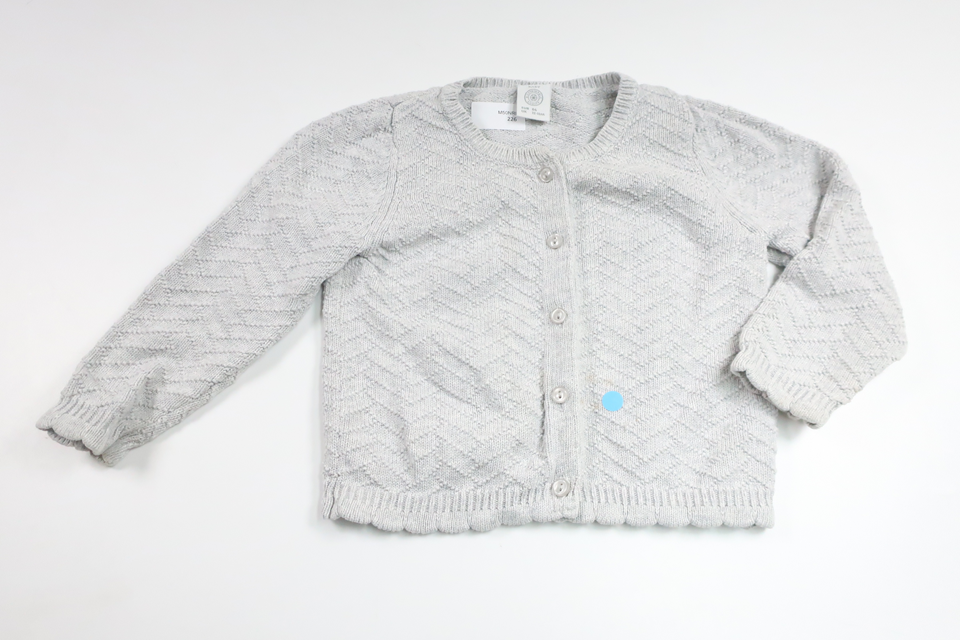 Knitted cardigan from Lindex - Size 86 - Grey