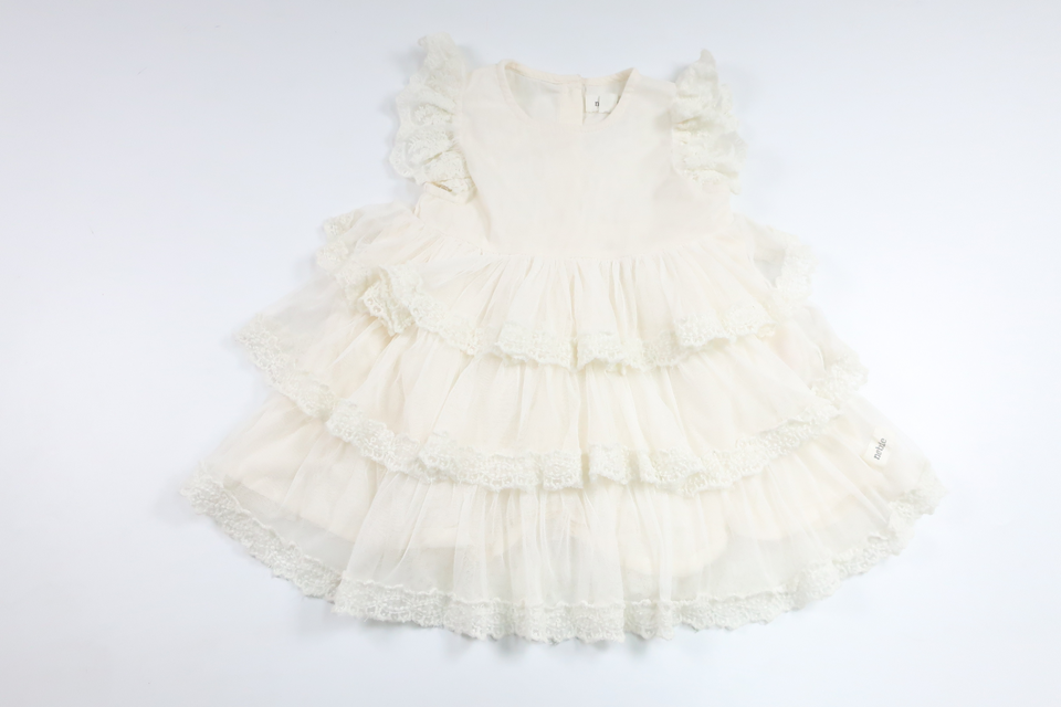 Tulle dress from Newbie - Size 74 - Off-white