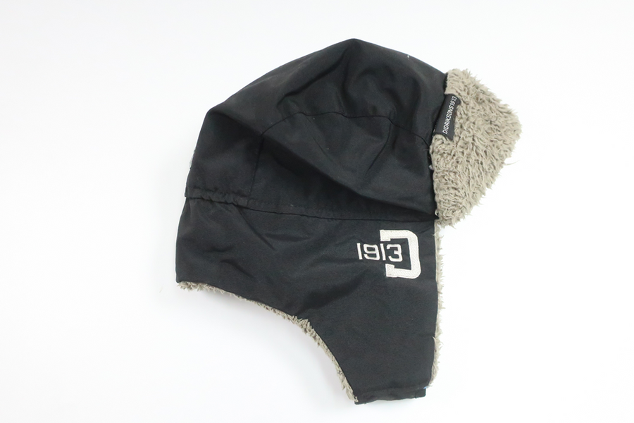 Winter hat/Helmet hat from Didriksons - Size 56 - Black