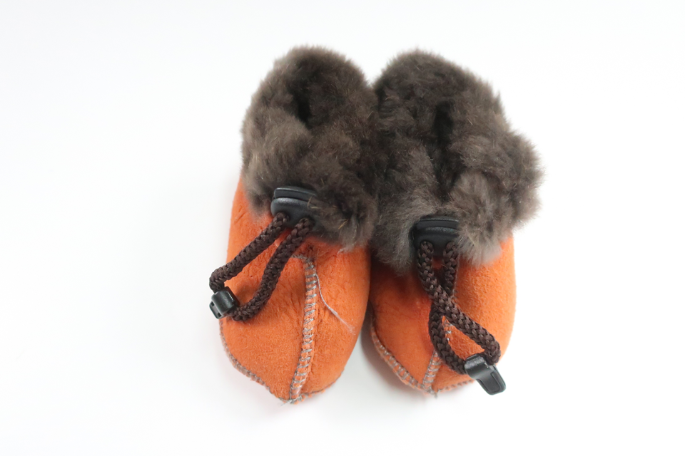 Booties from Unknown - Size 62/68 - Orange