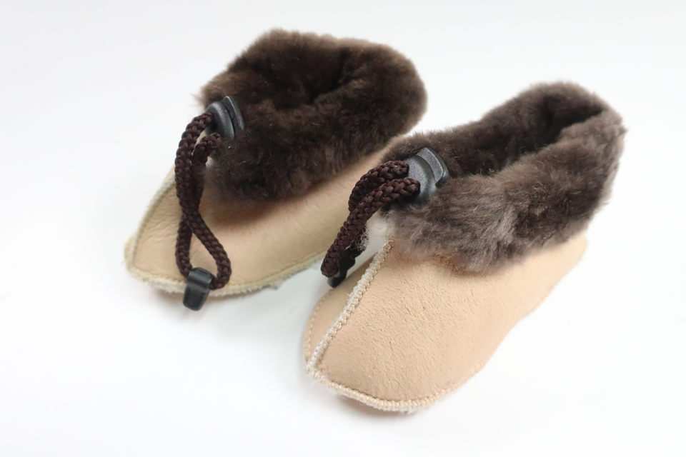 Booties from Unknown - Size 62/68 - Beige