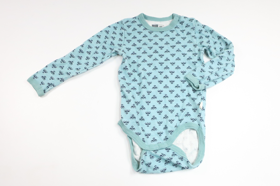 Body in wool blend from Hummel - Size 98 - Blue