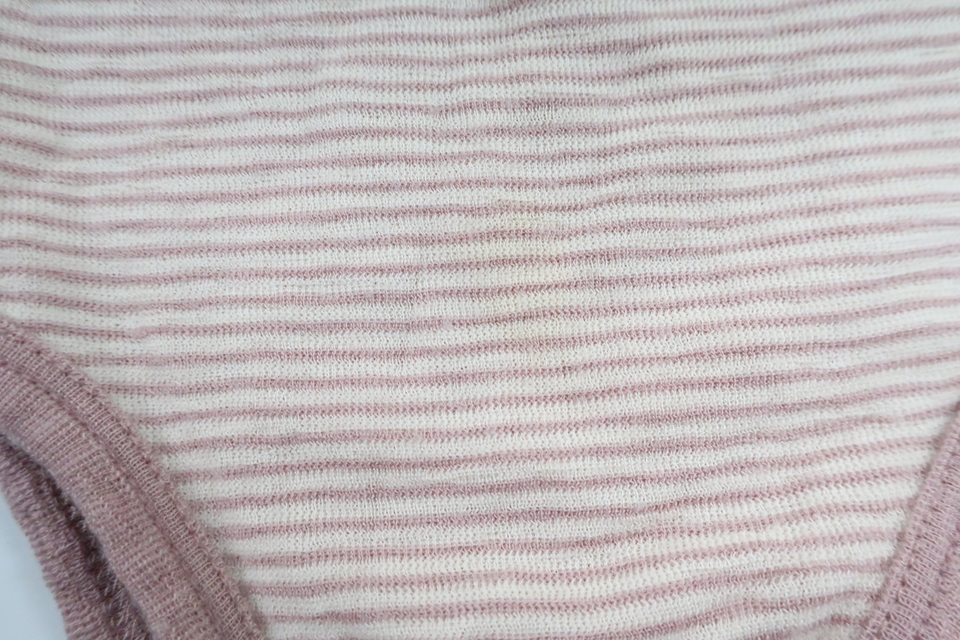Body in 100% merino wool from Wheat - Size 86 - Pink