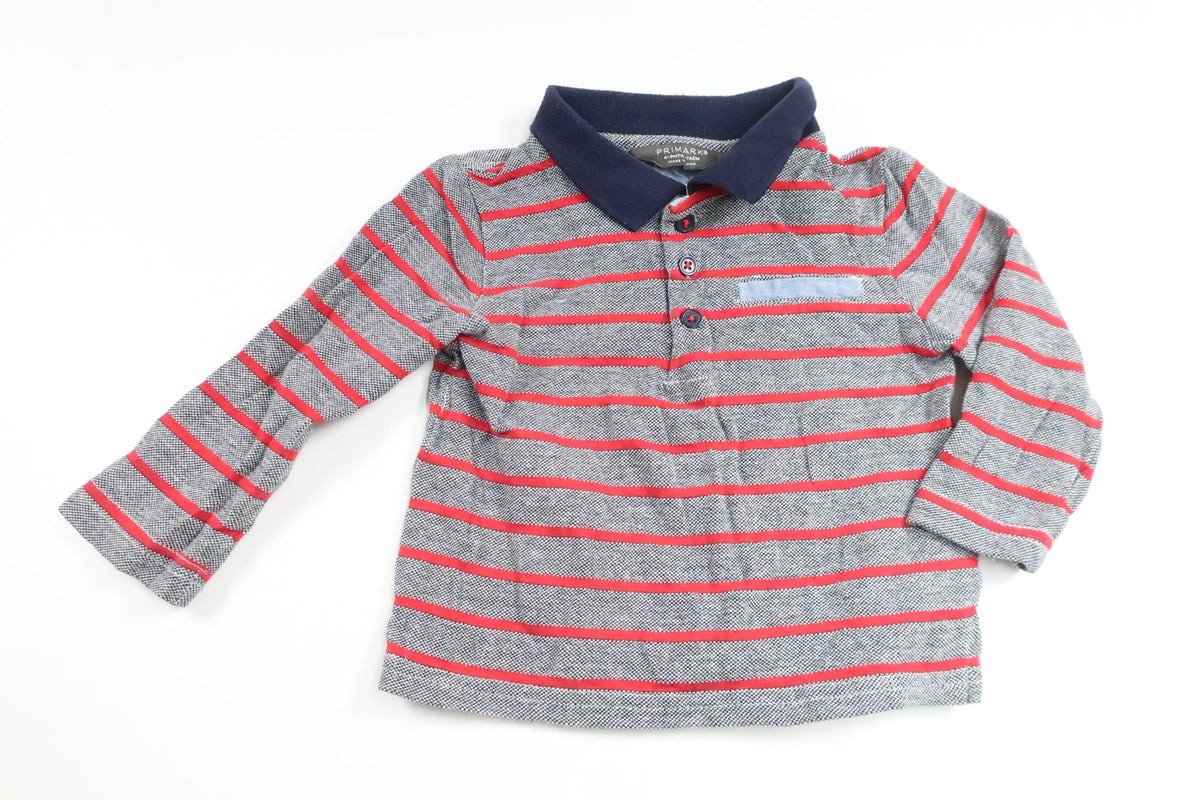 Polo shirt from Primark - Size 74 - Navy blue