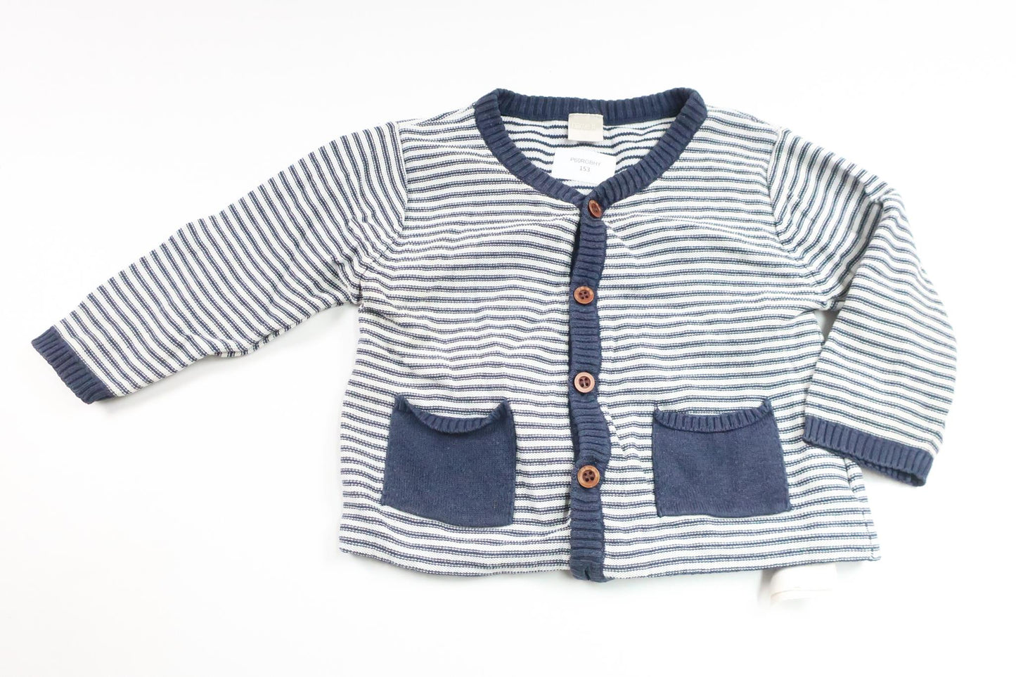 Knitted cardigan from Name It - Size 68 - Navy blue