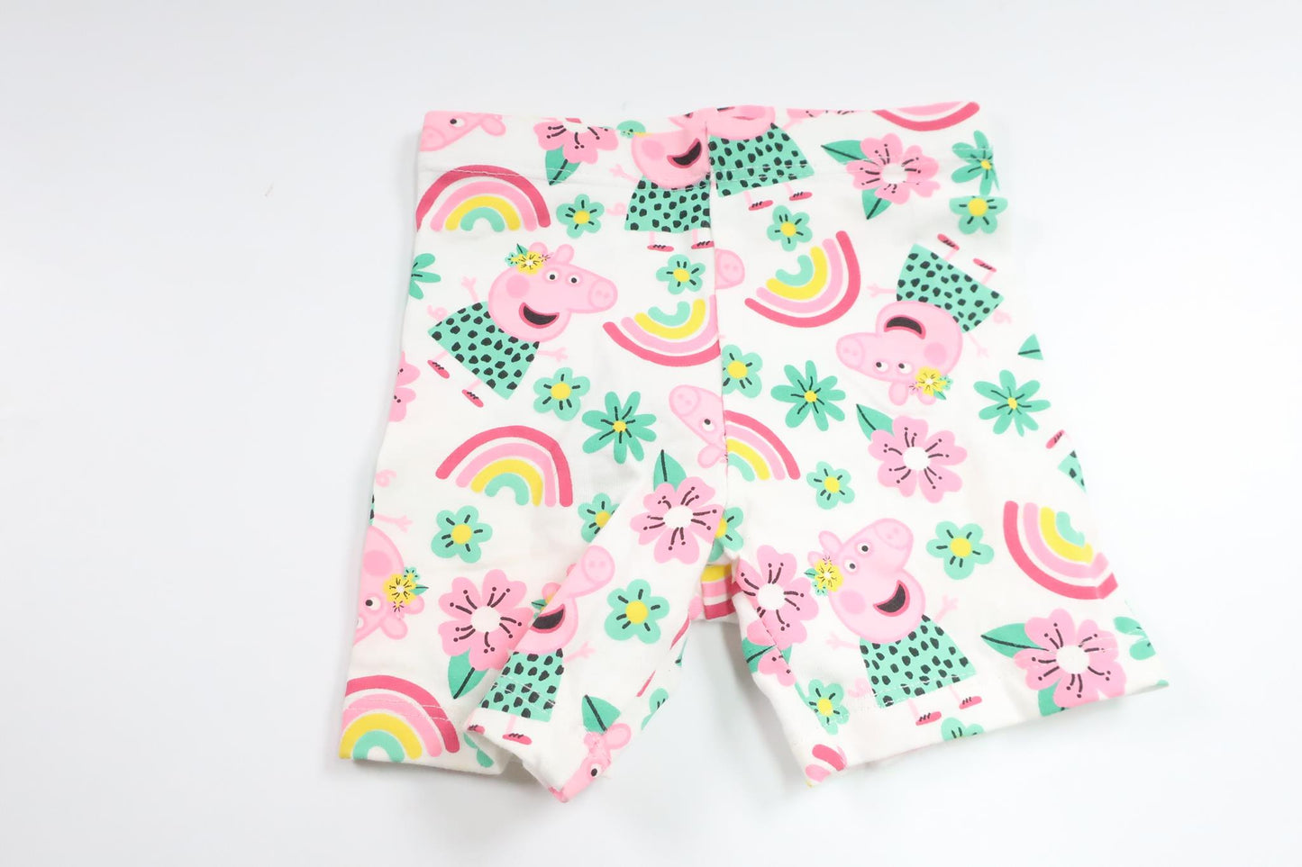 Shorts with Greta Pig from Primark - Size 62/68 - White