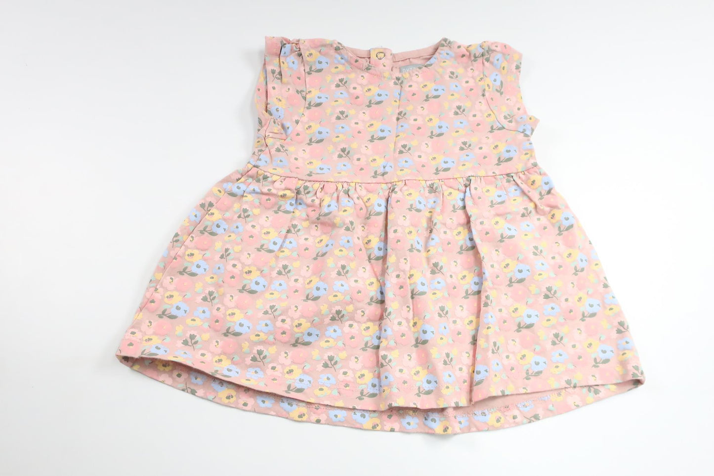 Floral dress from Pytteliten - Size 80 - Pink