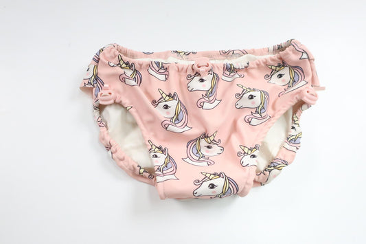 Swim diaper with unicorns from Uniq Beachwear - Size 74/80 - Pink