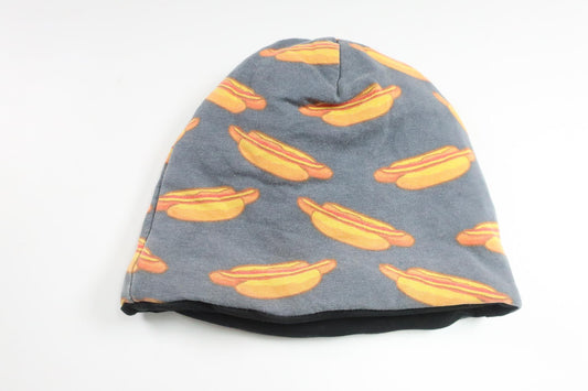 Hat with sausage and bread from Biltema - Size 74/80 - Grey