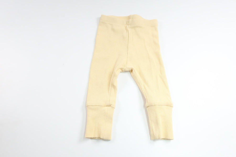 Ribbed pants from BEBE - Size 60 - Yellow