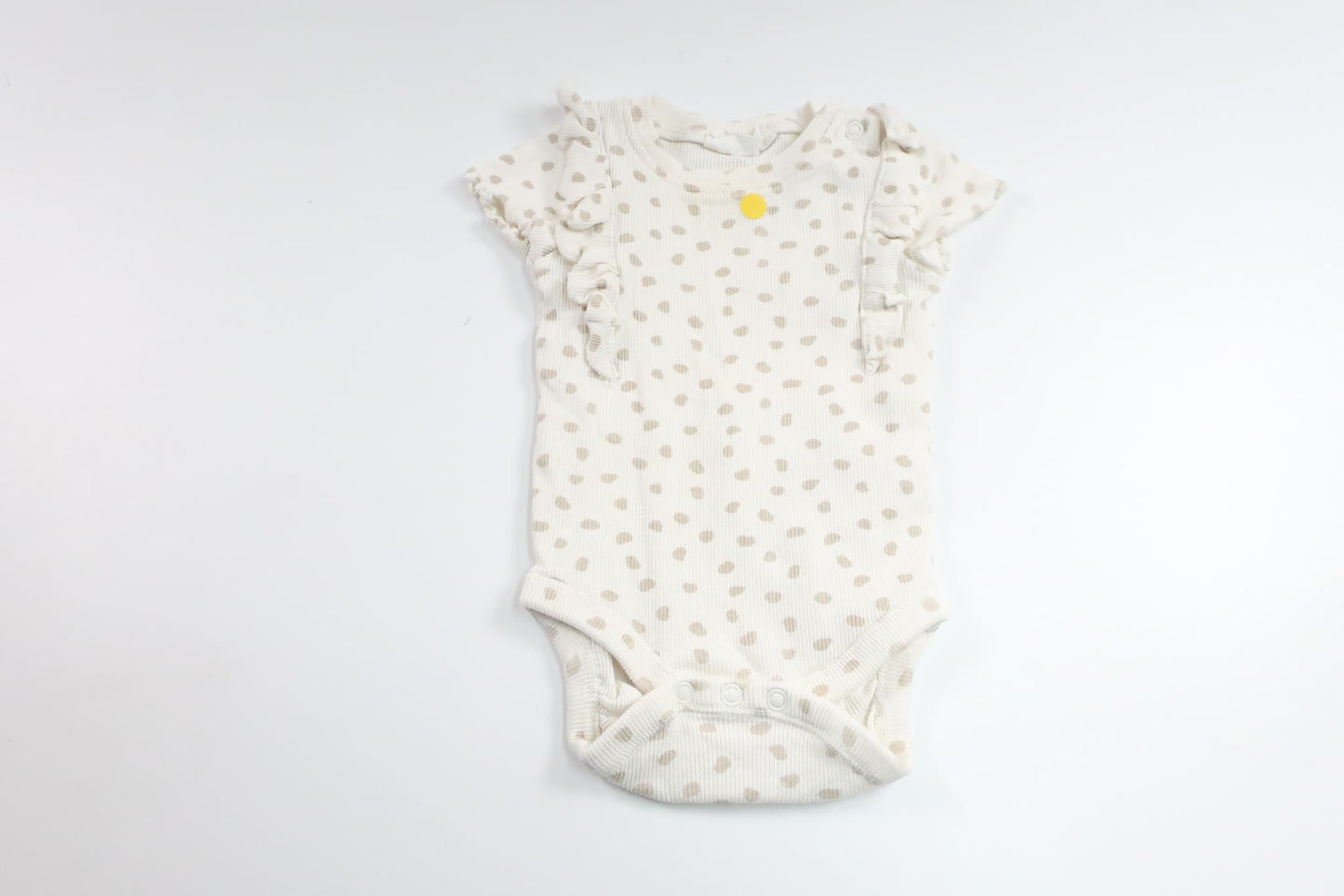 Polka dot bodysuit from Kappahl - Size 56 - White