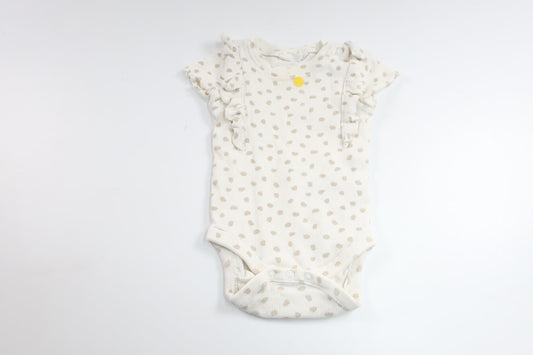 Polka dot bodysuit from Kappahl - Size 56 - White