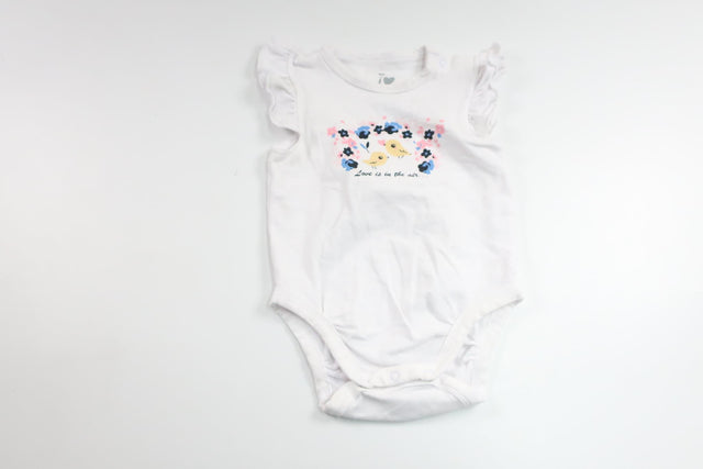 Bodysuit from ICA I Love Eco - Size 62 - White