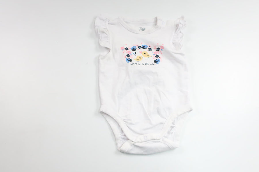 Bodysuit from ICA I Love Eco - Size 62 - White
