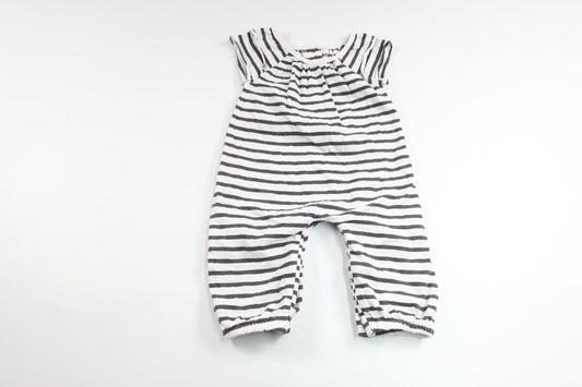 Striped jumpsuit from Cubus - Size 26 - White
