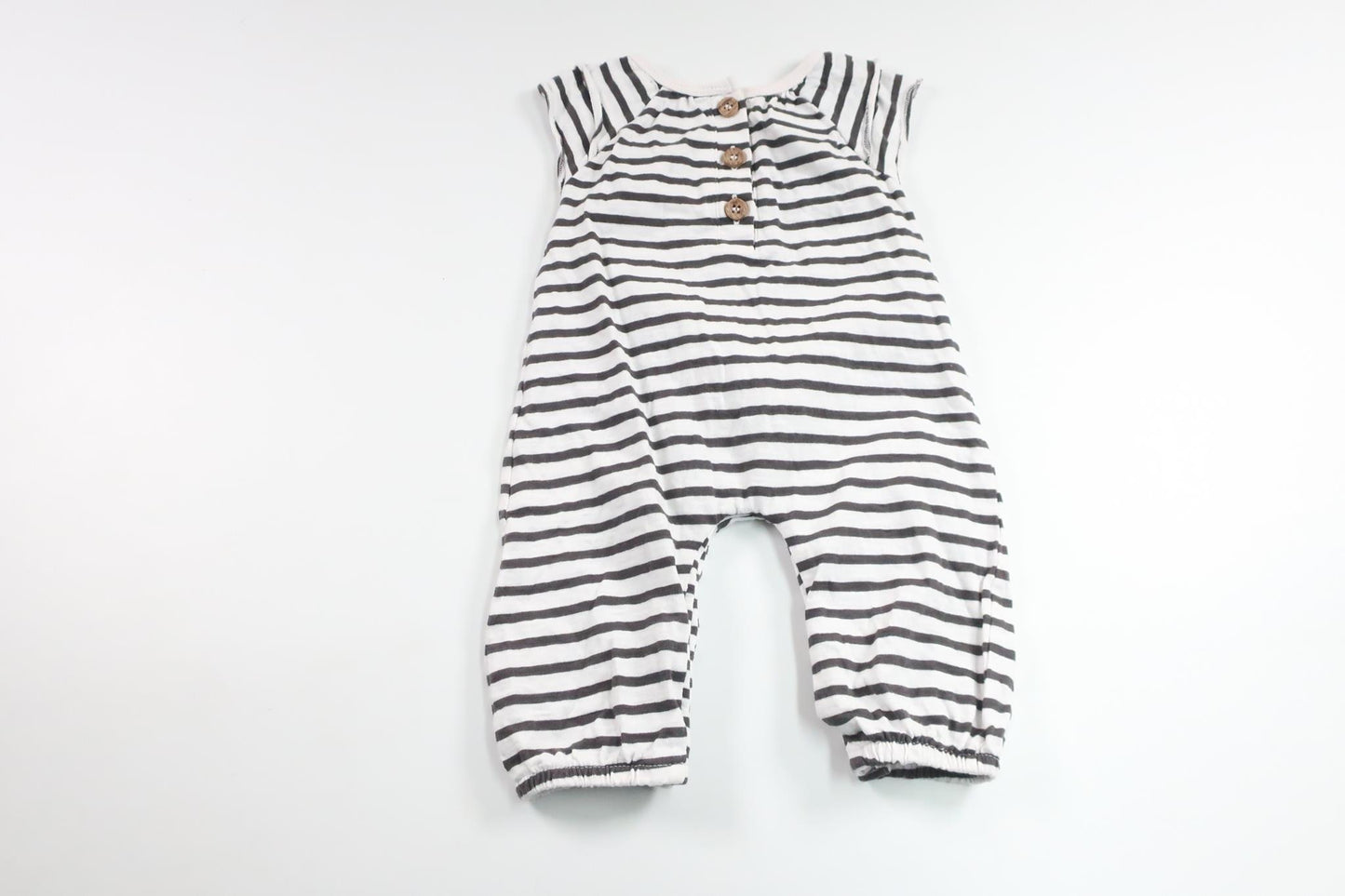 Striped jumpsuit from Cubus - Size 26 - White