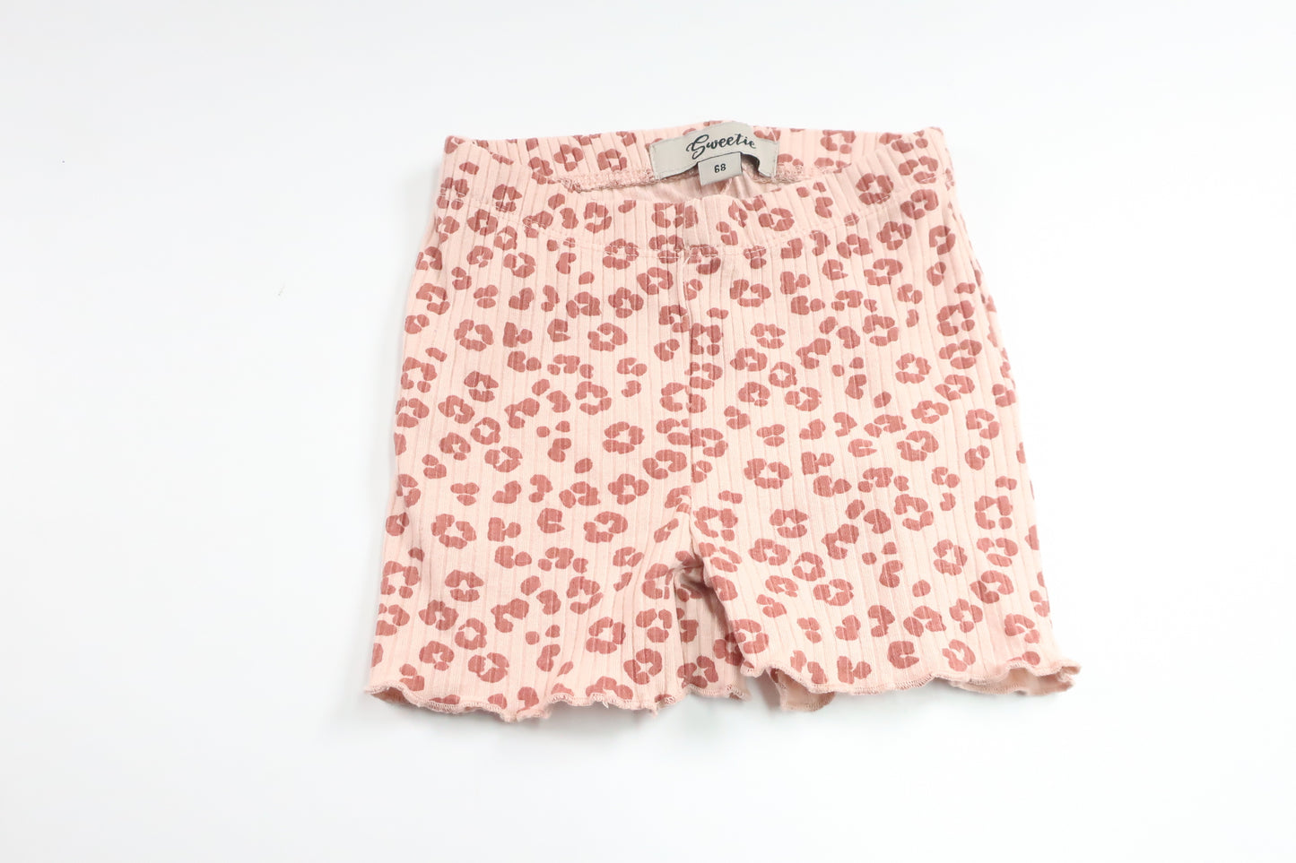 Leopard print shorts from Sweetie - Size 68 - Pink