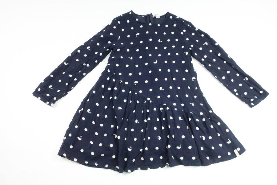 Polka dot dress from Esprit - Size 116/122 - Navy blue