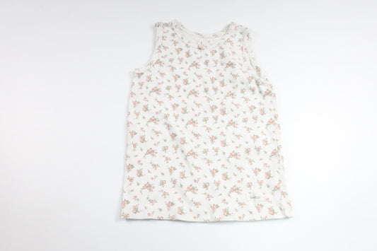 Floral tank top from Newbie - Size 110/116 - White