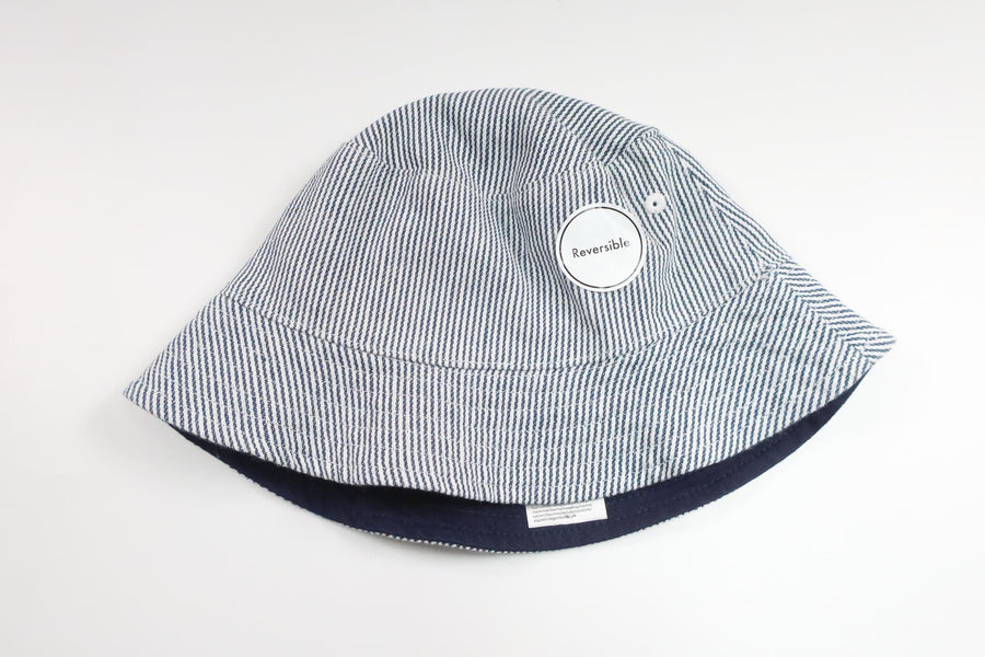 Reversible sun hat from Lindex - Size 50/52 - Navy blue