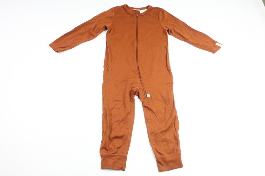 Jumpsuit in 100% wool from Kuling - Size 86/92 - Brown