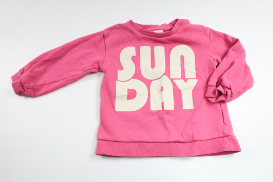 Sweatshirt from H&M - Size 92 - Pink