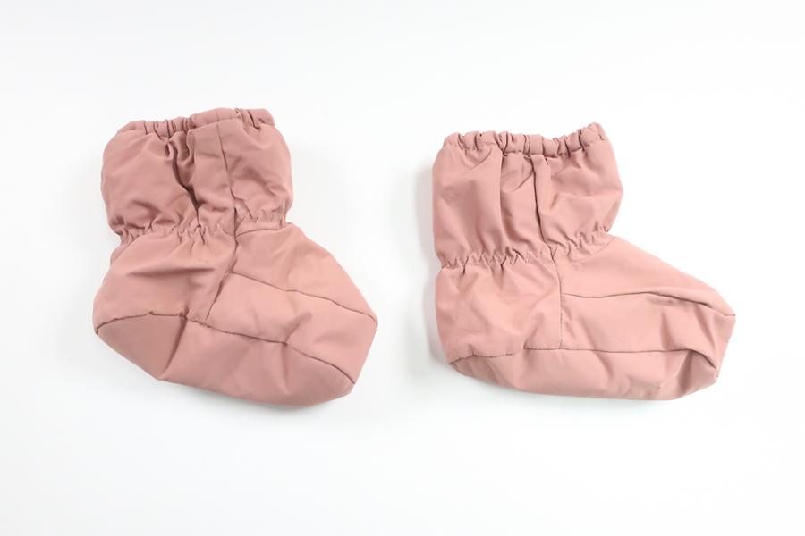 Fleece-lined booties from H&M - Size 19/21 - Pink
