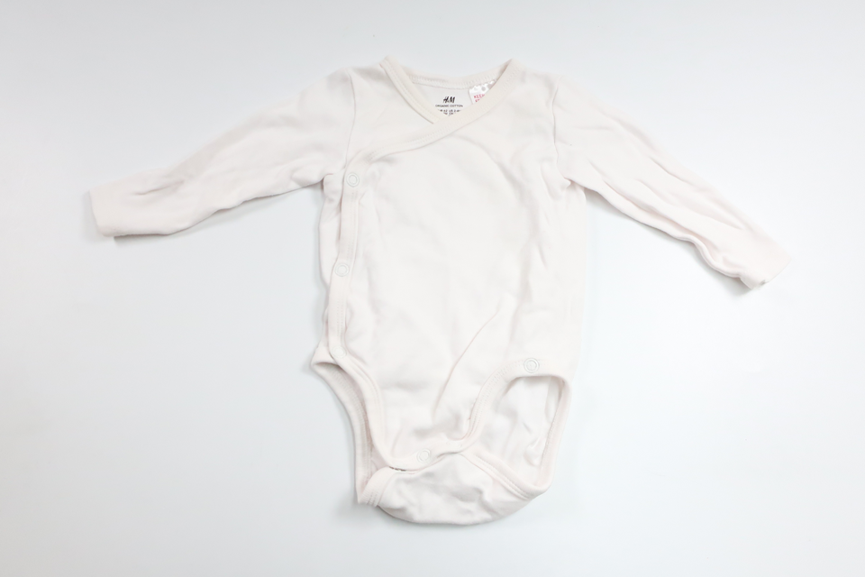 Wrap bodysuit from H&M - Size 62 - White